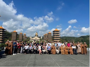 Konferansedeltakarane besøkte også Fo Guang Shan Buddha Museum.